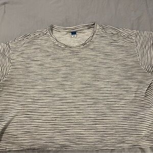 Women’s Striped Shirt - Black and White